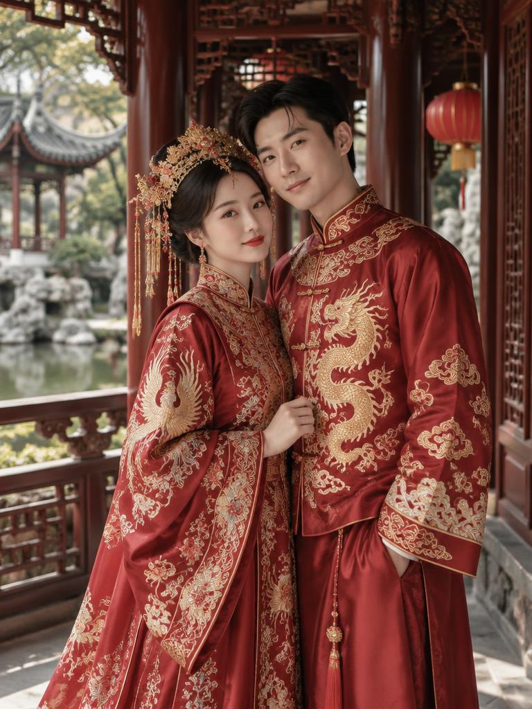 秀禾佳人婚纱照样片